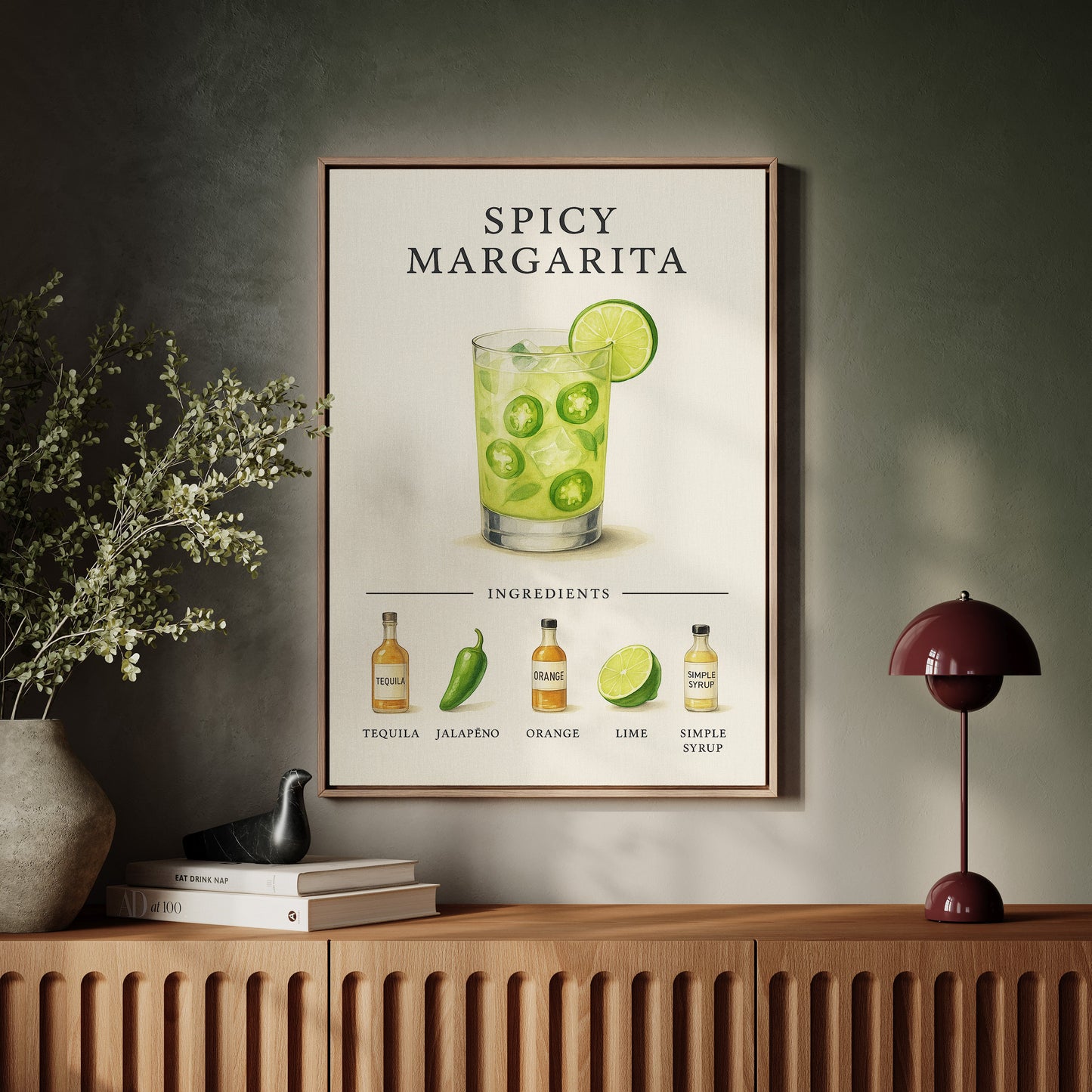 Recette de cocktail Margarita épicée à imprimer
