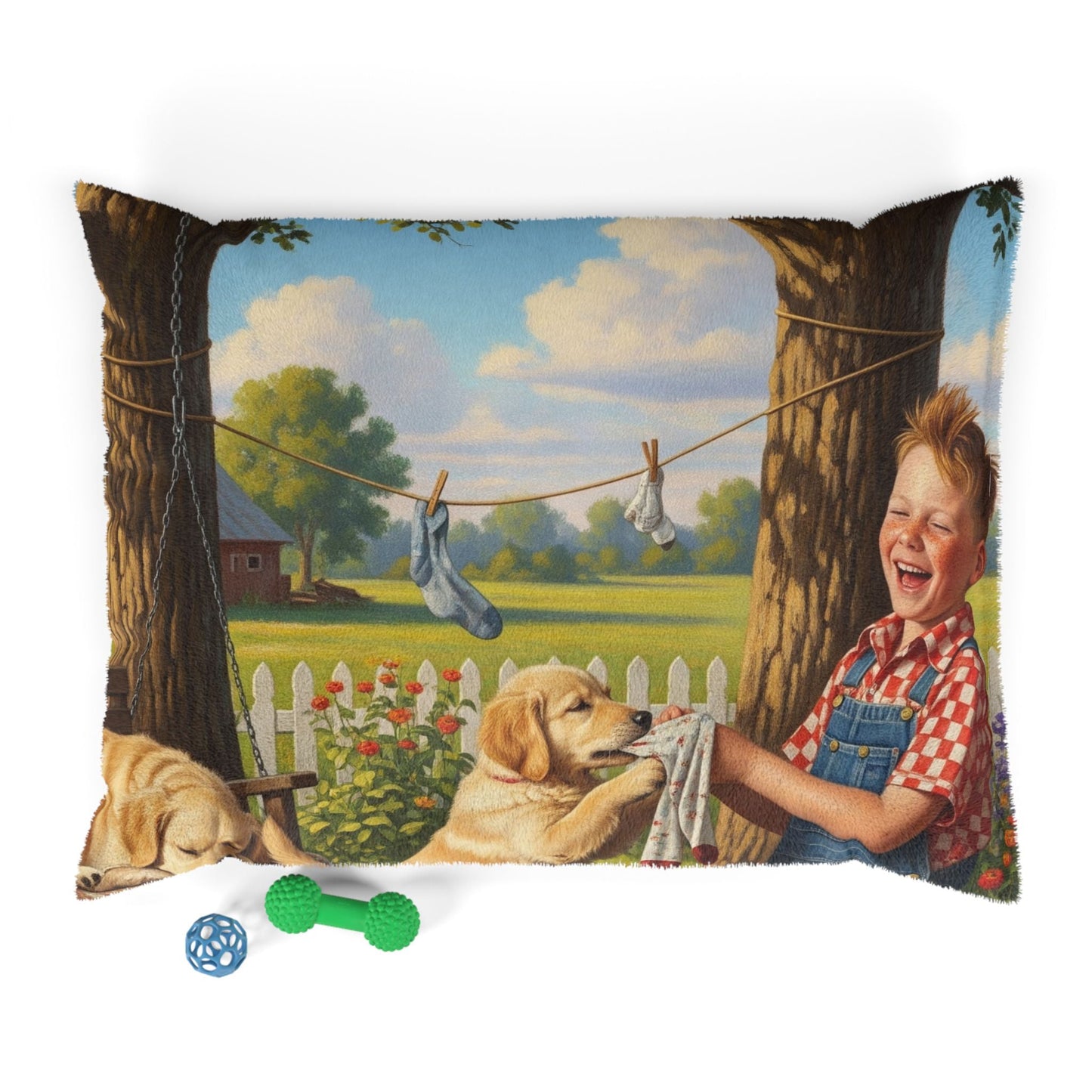 Pet Bed – Plush Dog Bed, 3 Size Options