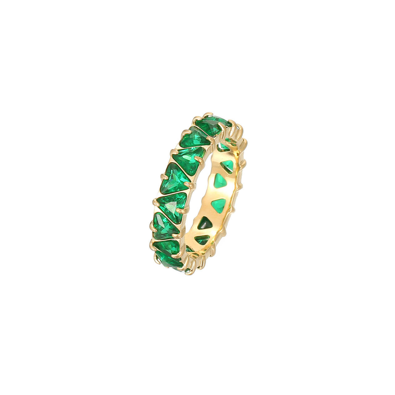 Fashionable Colorful Zircon Ring For Women