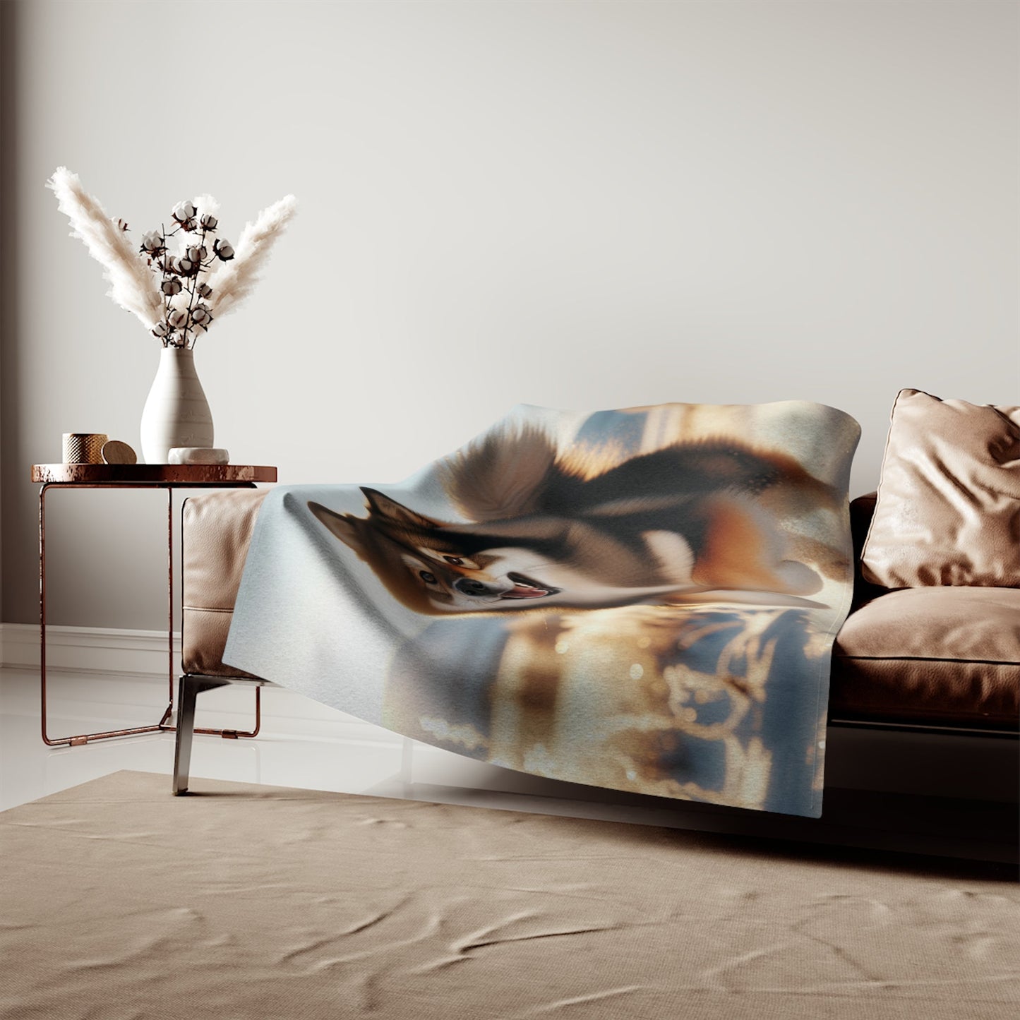 Sweatshirt Blanket – Plush Fleece Throw, 2 Size Options