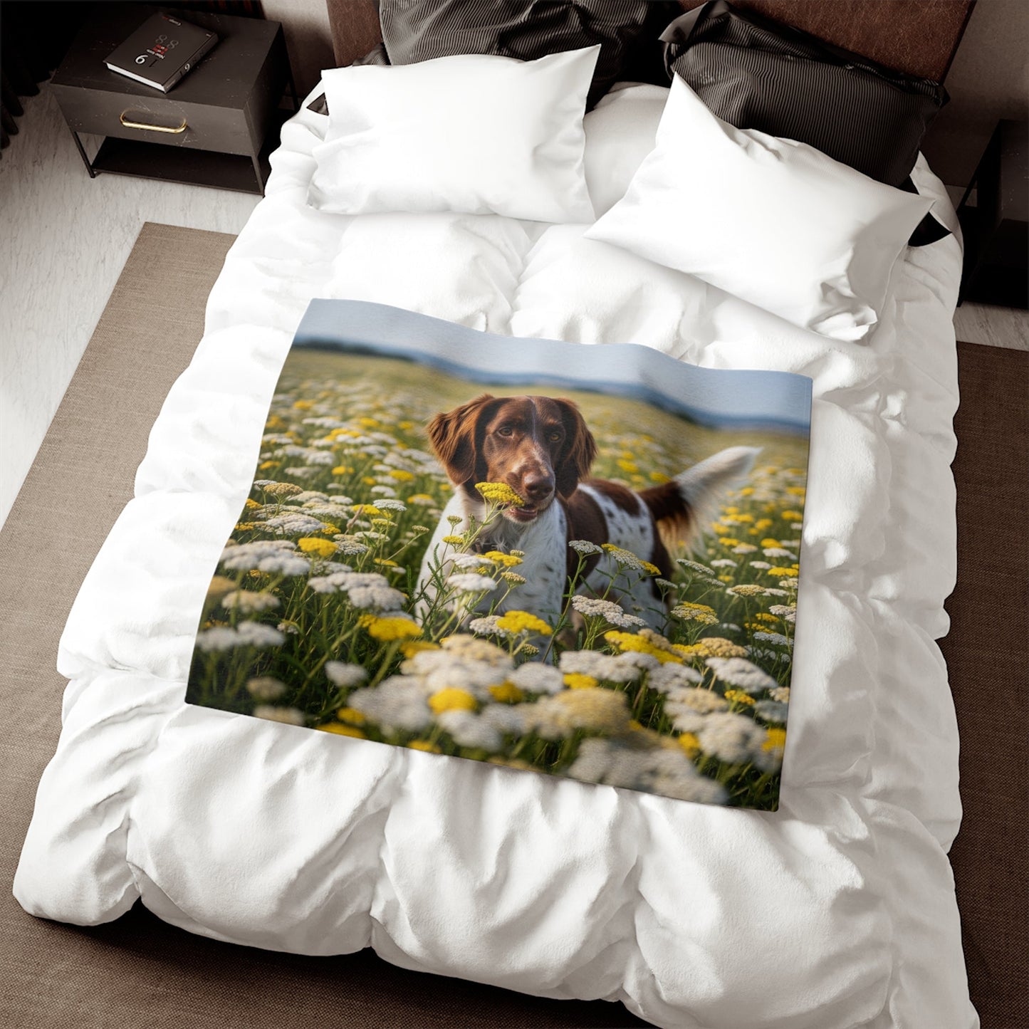 Sweatshirt Blanket – Plush Fleece Throw, 2 Size Options