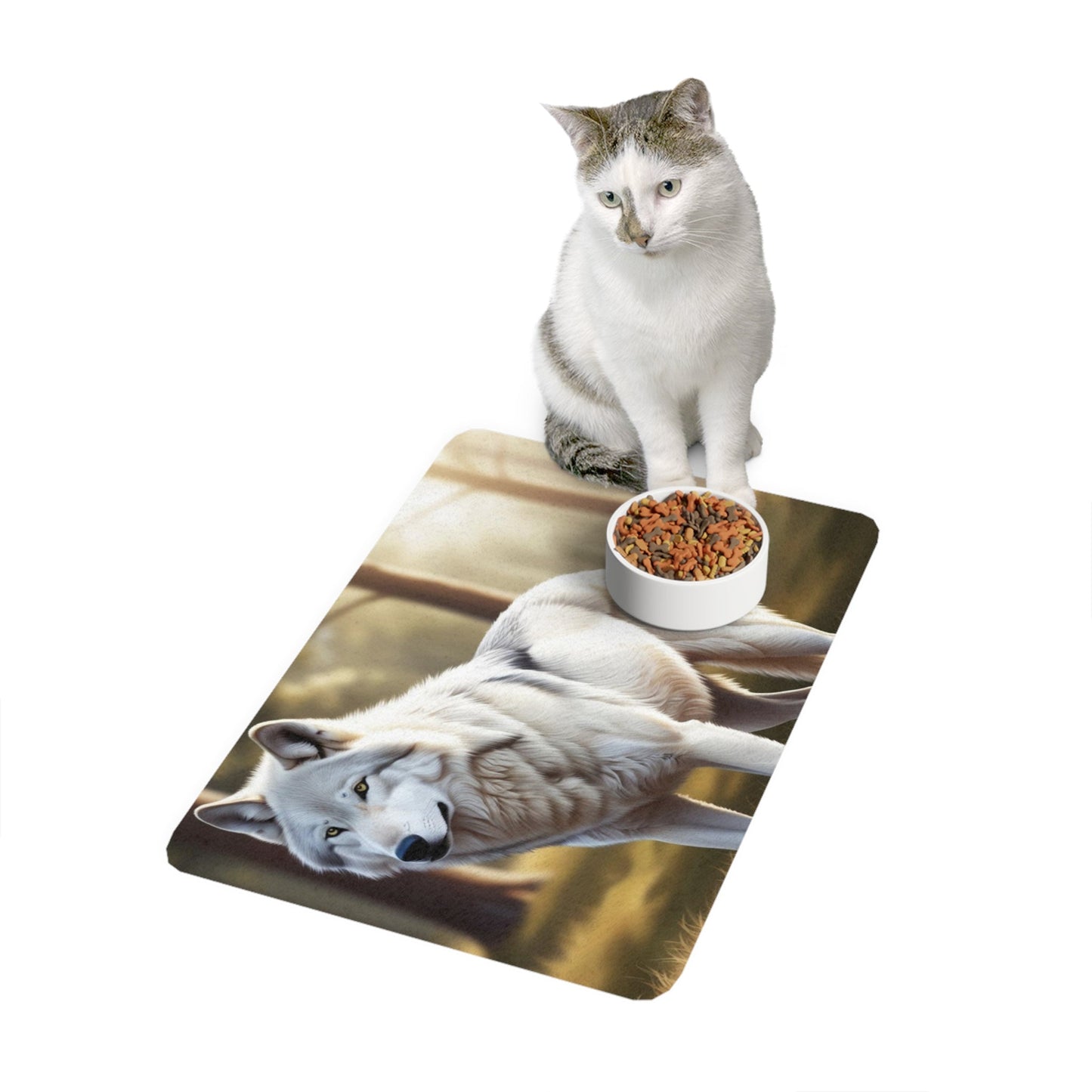 Non-Slip Pet Food Mat – Waterproof Feeding Mat for Dogs