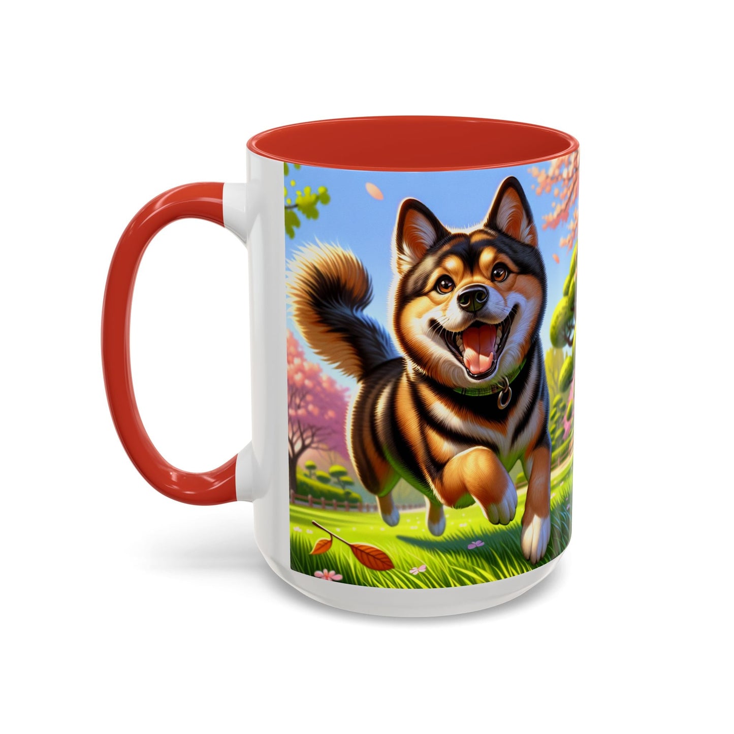Keramiktasse mit Hunderassen-Motiv – 11 oz & 15 oz
