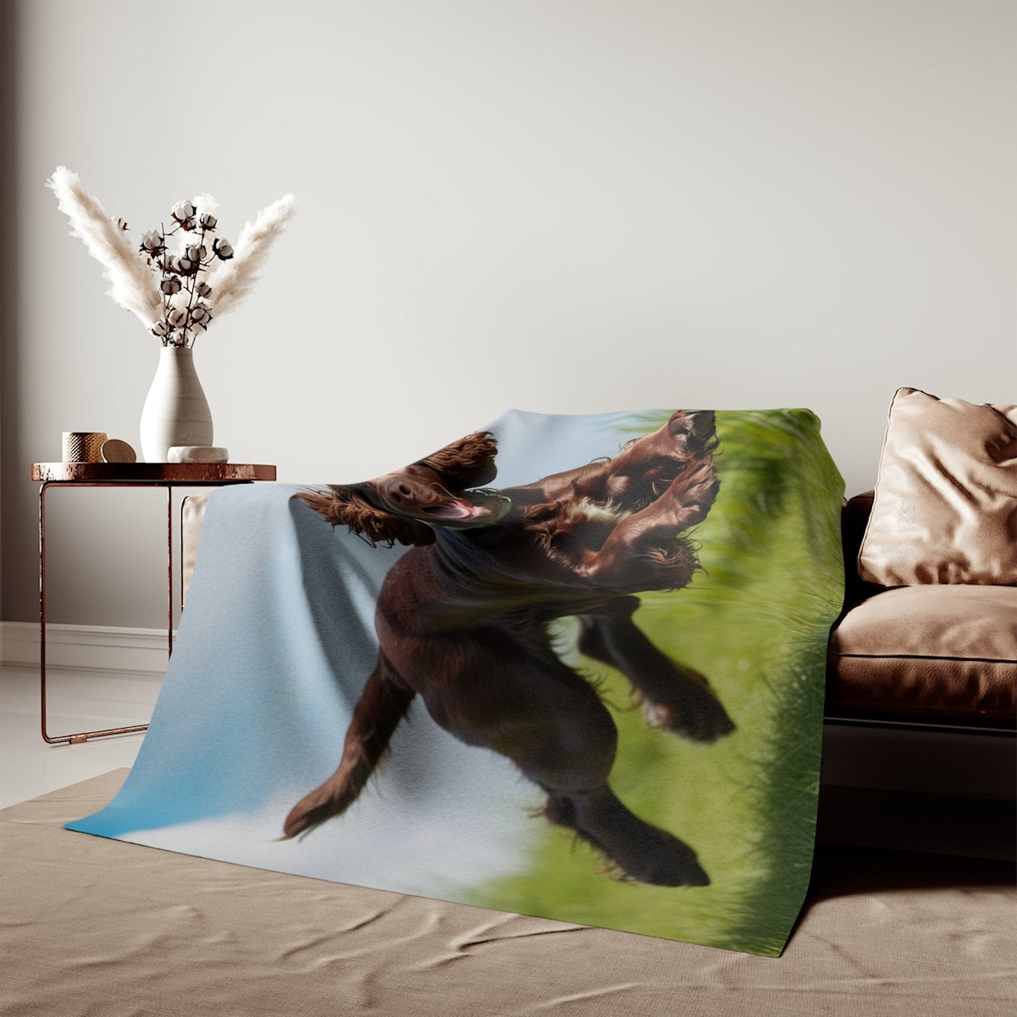 Sweatshirt Blanket – Plush Fleece Throw, 2 Size Options
