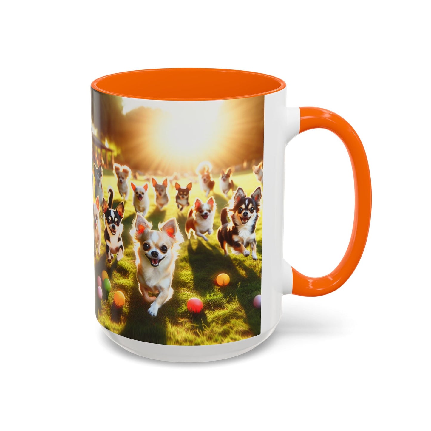 Keramiktasse mit Hunderassen-Motiv – 11 oz & 15 oz