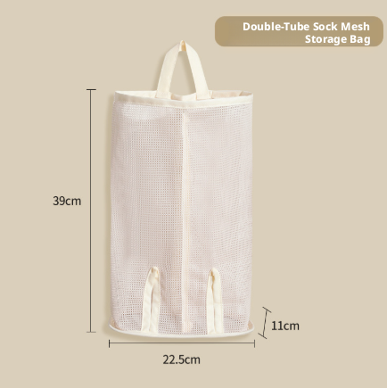 Socks storage bag-double cylinder-1 piece