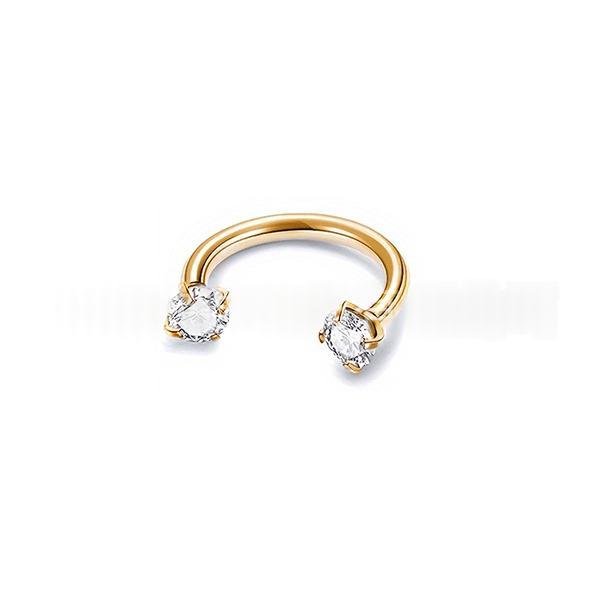Minimalist U-shaped Nose Ring Jewelry Series