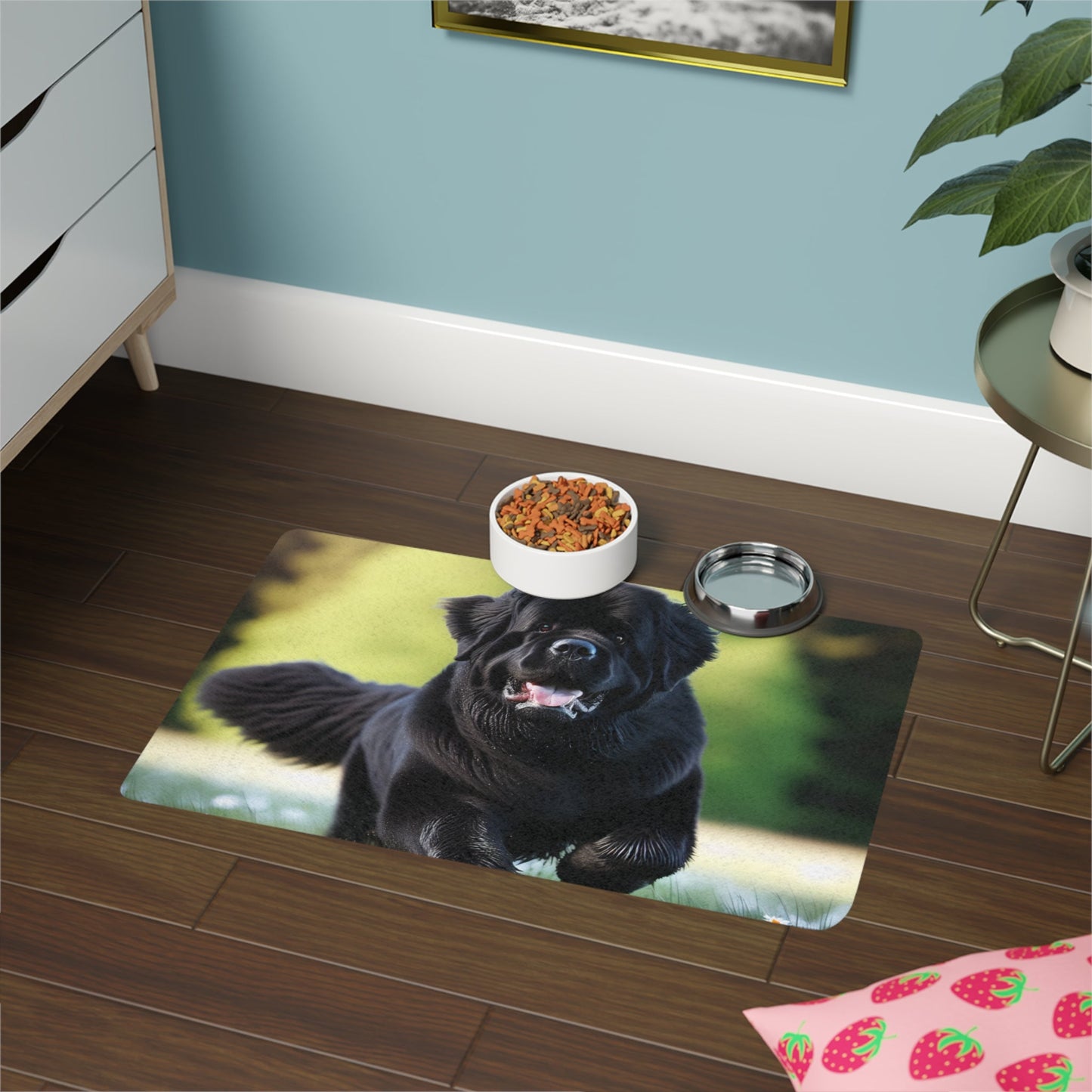 Non-Slip Pet Food Mat – Waterproof Feeding Mat for Dogs