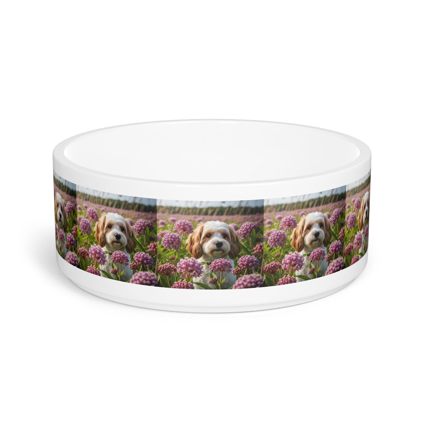 Ceramic Pet Bowl – 16 oz Dog Feeding Bowl