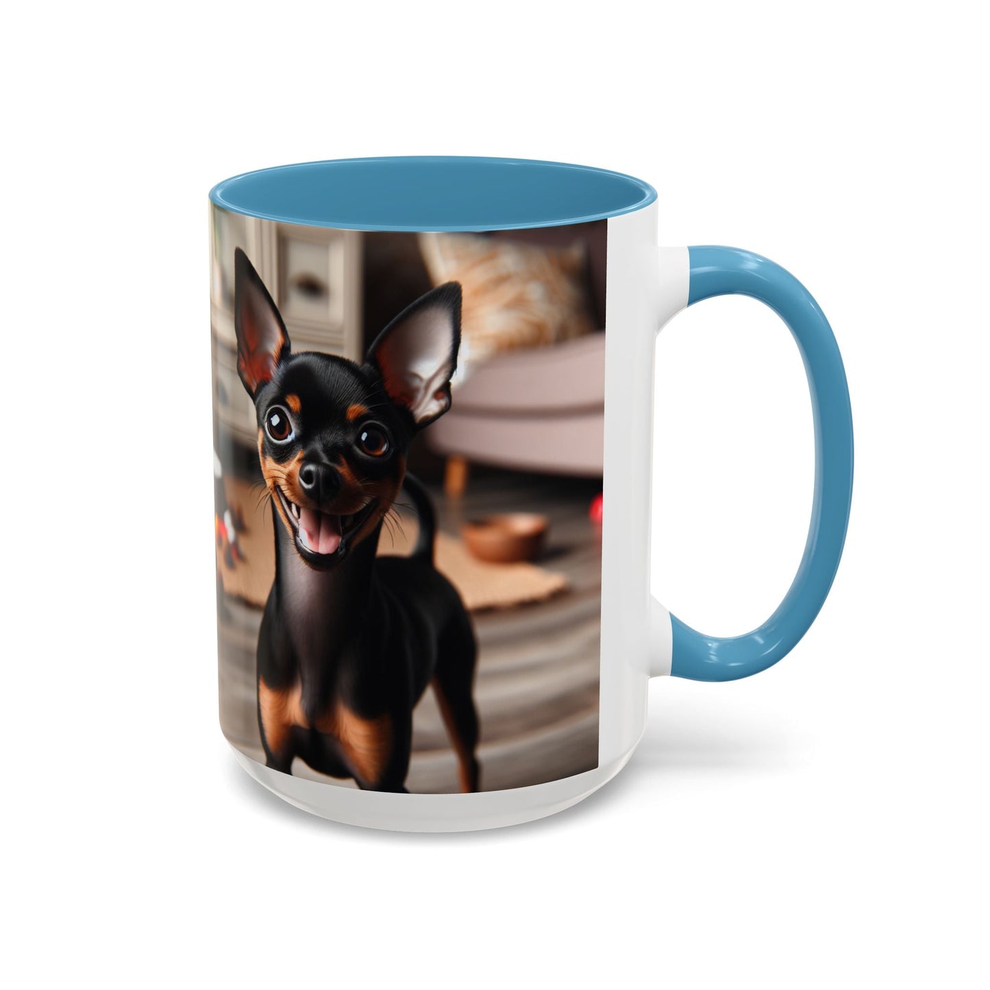 Keramiktasse mit Hunderassen-Motiv – 11 oz & 15 oz