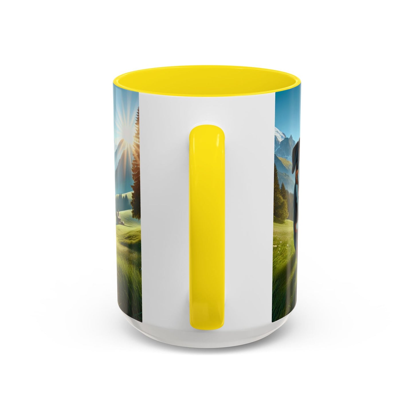Keramiktasse mit Hunderassen-Motiv – 11 oz & 15 oz