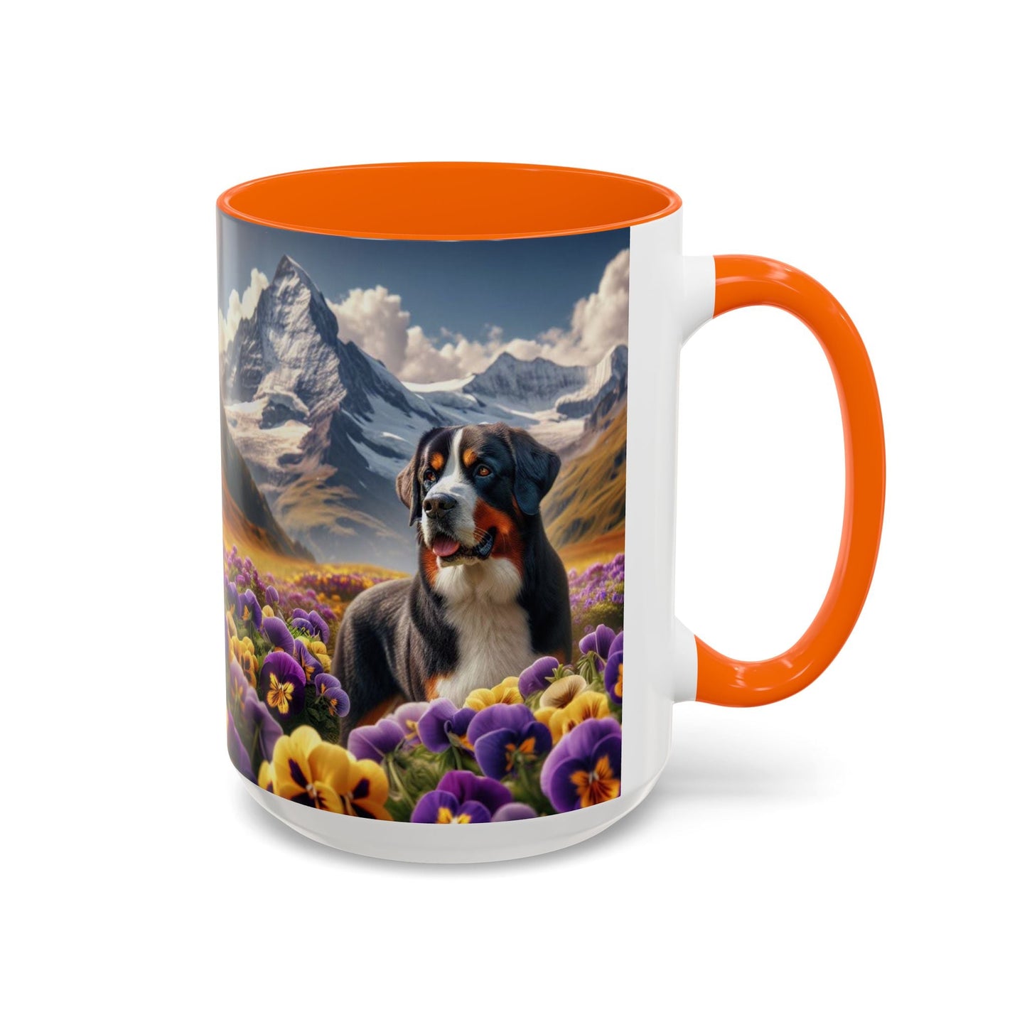 Keramiktasse mit Hunderassen-Motiv – 11 oz & 15 oz