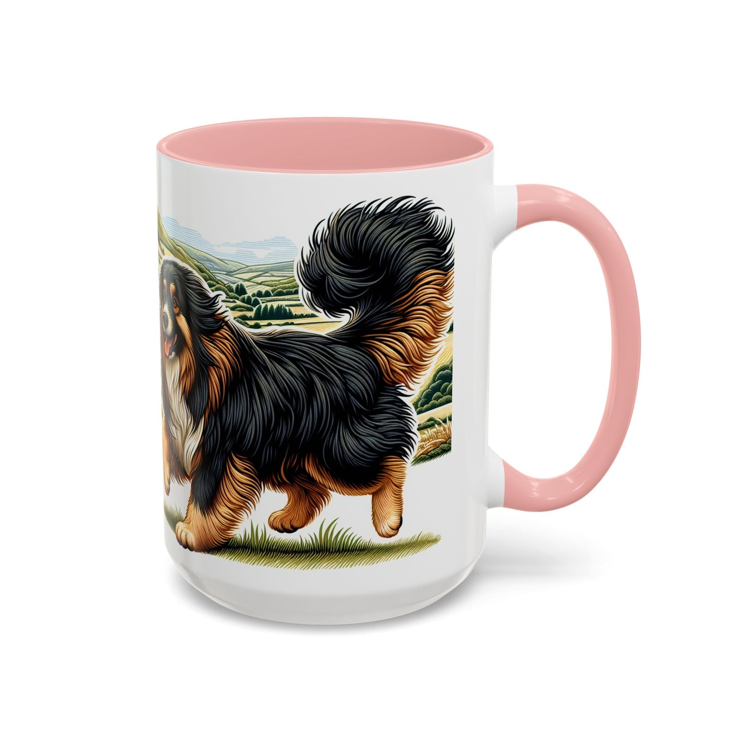 Keramiktasse mit Hunderassen-Motiv – 11 oz & 15 oz