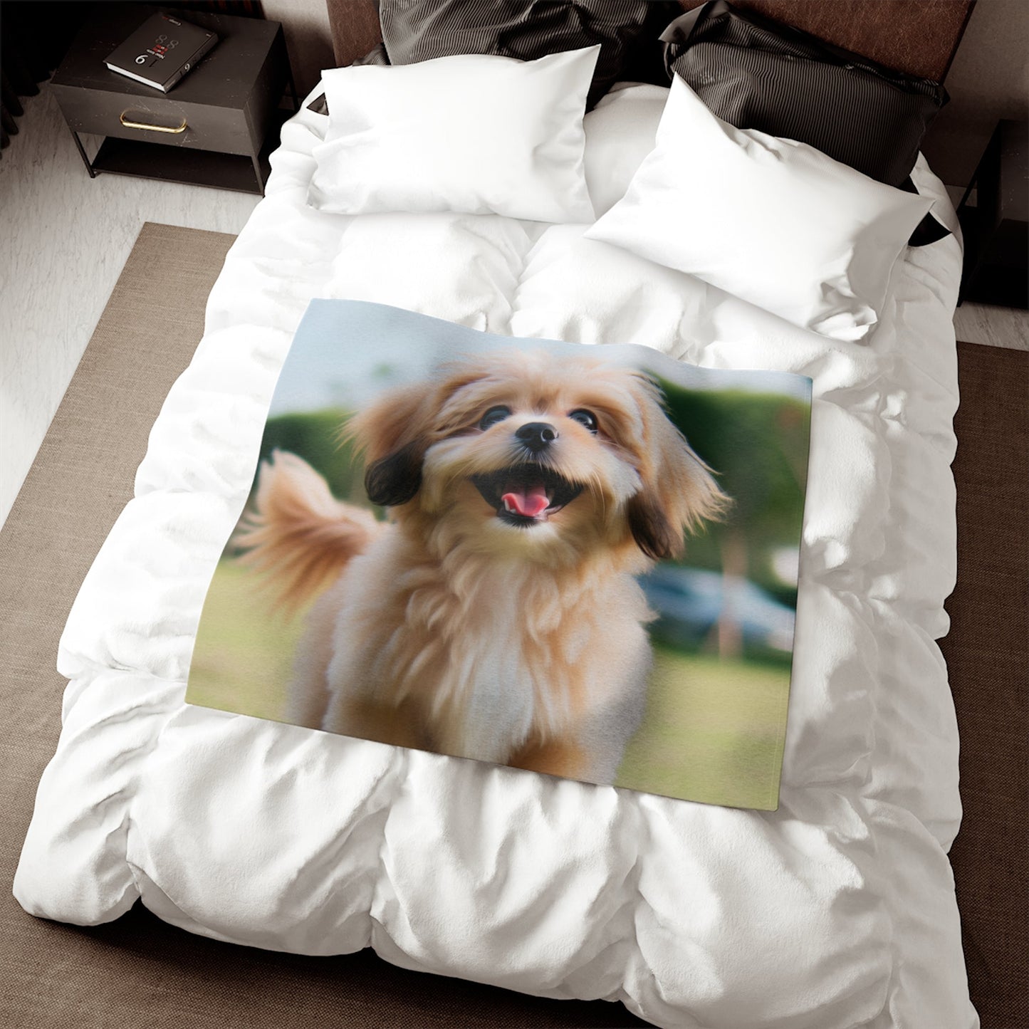 Sweatshirt Blanket – Plush Fleece Throw, 2 Size Options