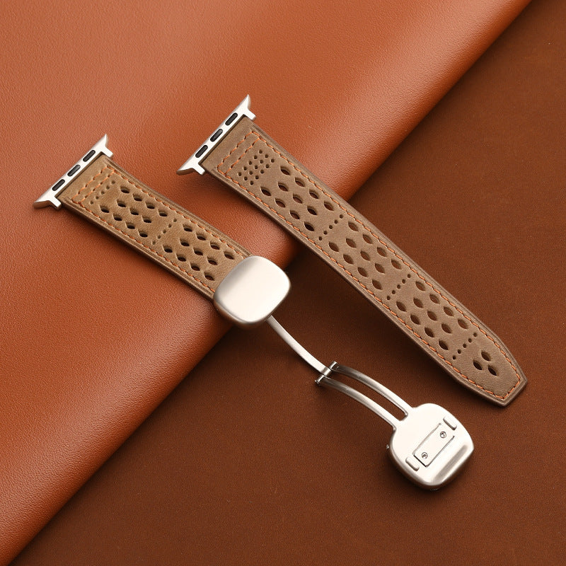 Magnetic-clasp Breathable Strap For IWatch