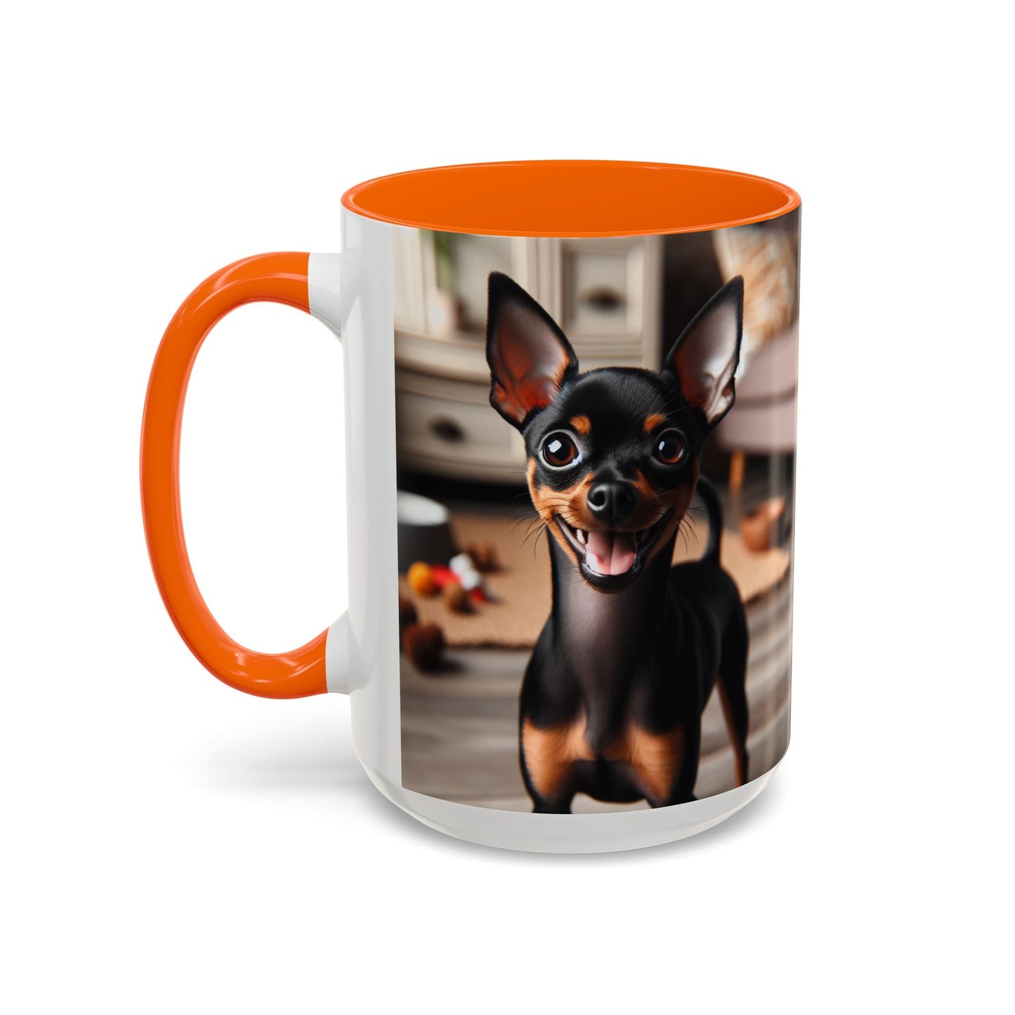 Keramiktasse mit Hunderassen-Motiv – 11 oz & 15 oz