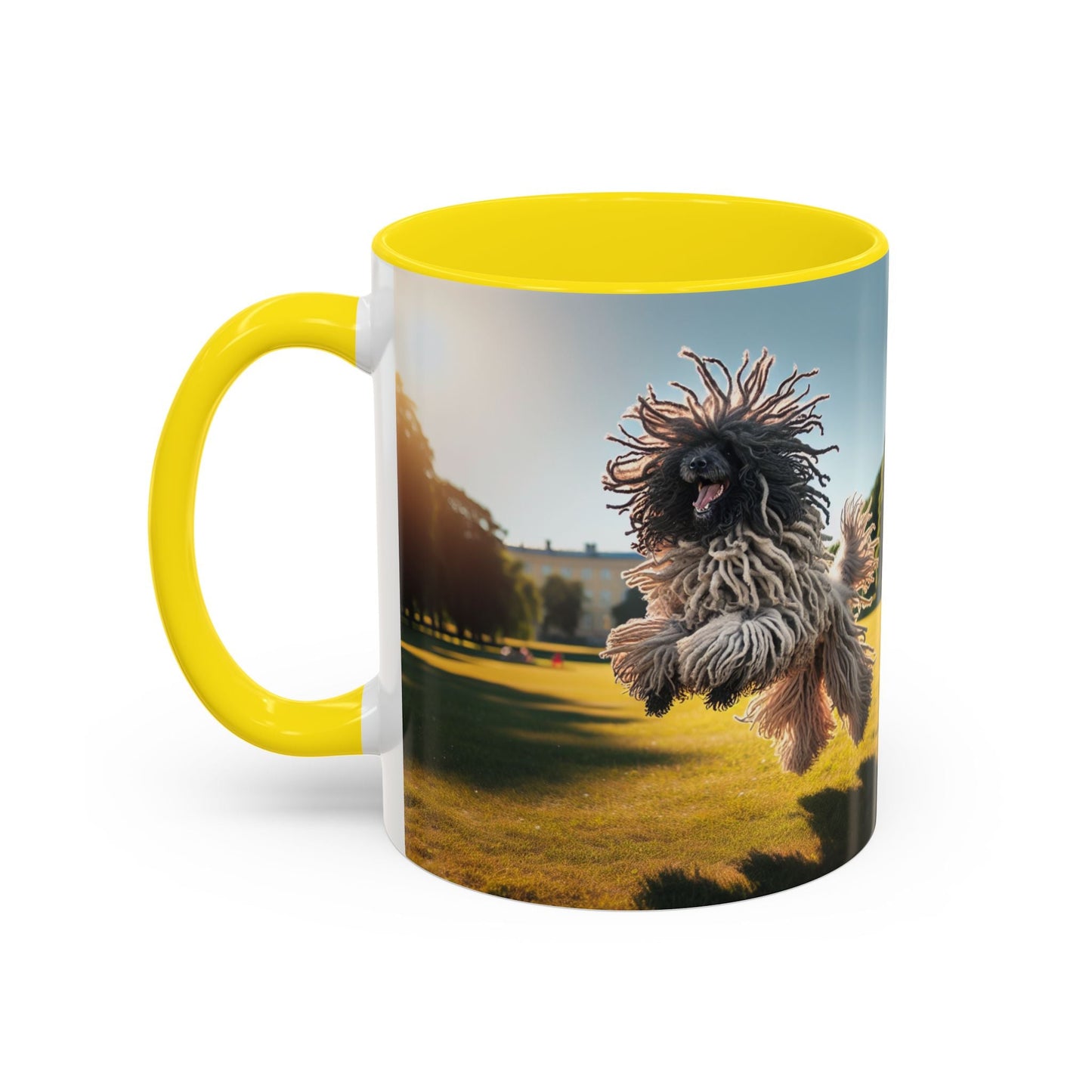 Keramiktasse mit Hunderassen-Motiv – 11 oz & 15 oz