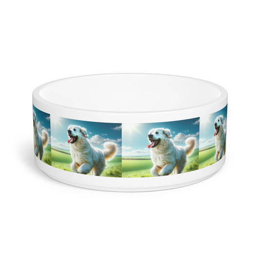 Ceramic Pet Bowl – 16 oz Dog Feeding Bowl