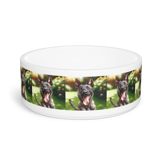 Ceramic Pet Bowl – 16 oz Dog Feeding Bowl