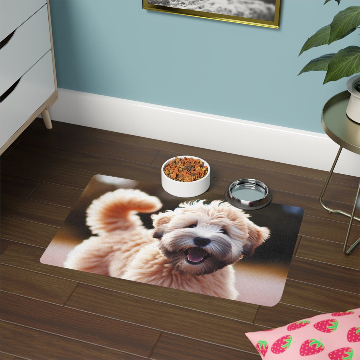 Non-Slip Pet Food Mat – Waterproof Feeding Mat for Dogs