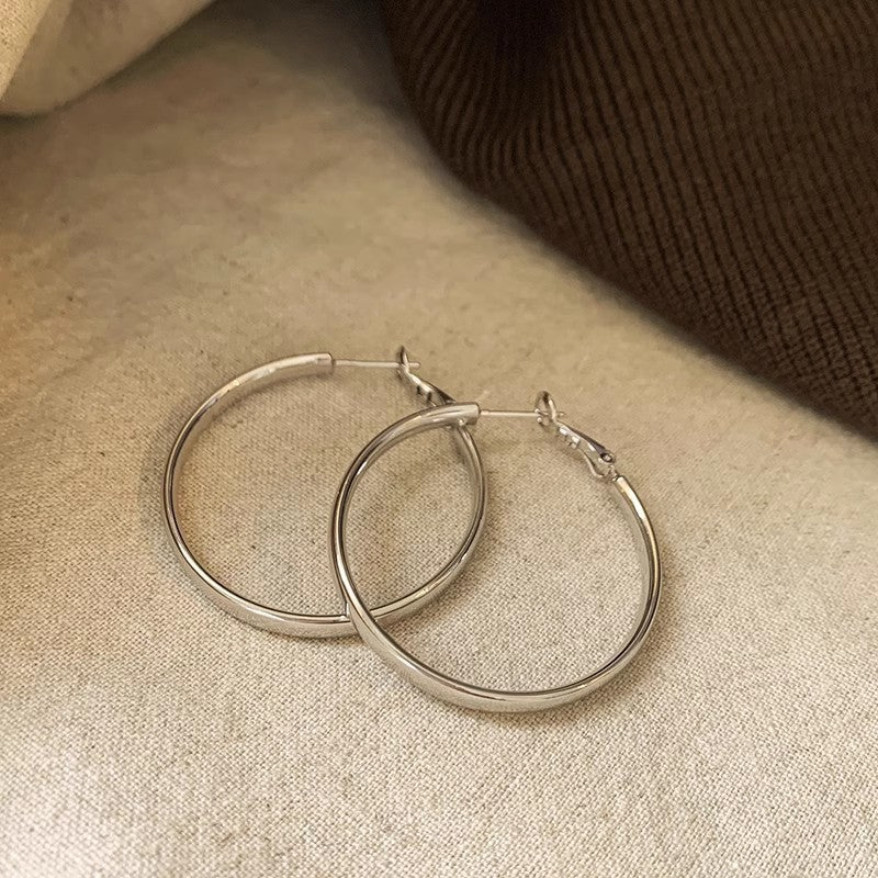 Womens Versatile Light-luxury Minimalist Earrings
