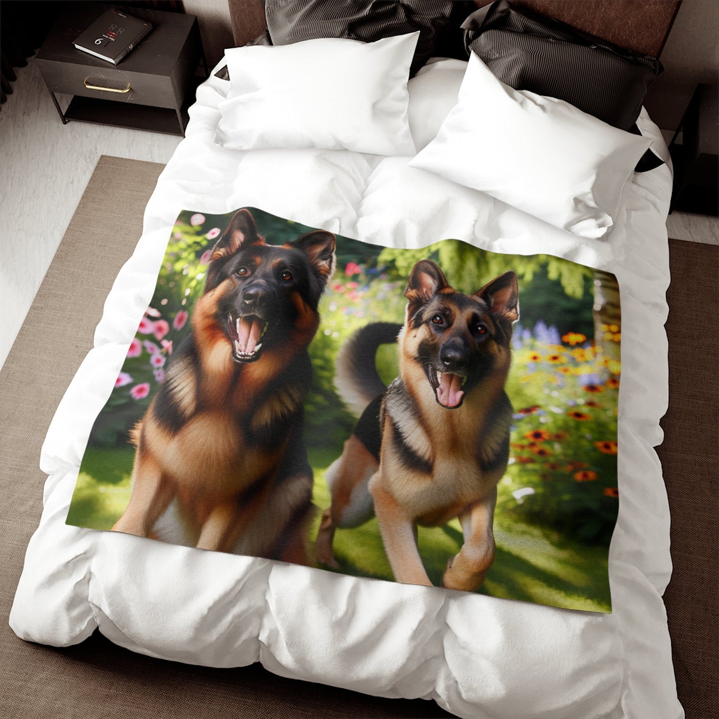 Sweatshirt Blanket – Plush Fleece Throw, 2 Size Options