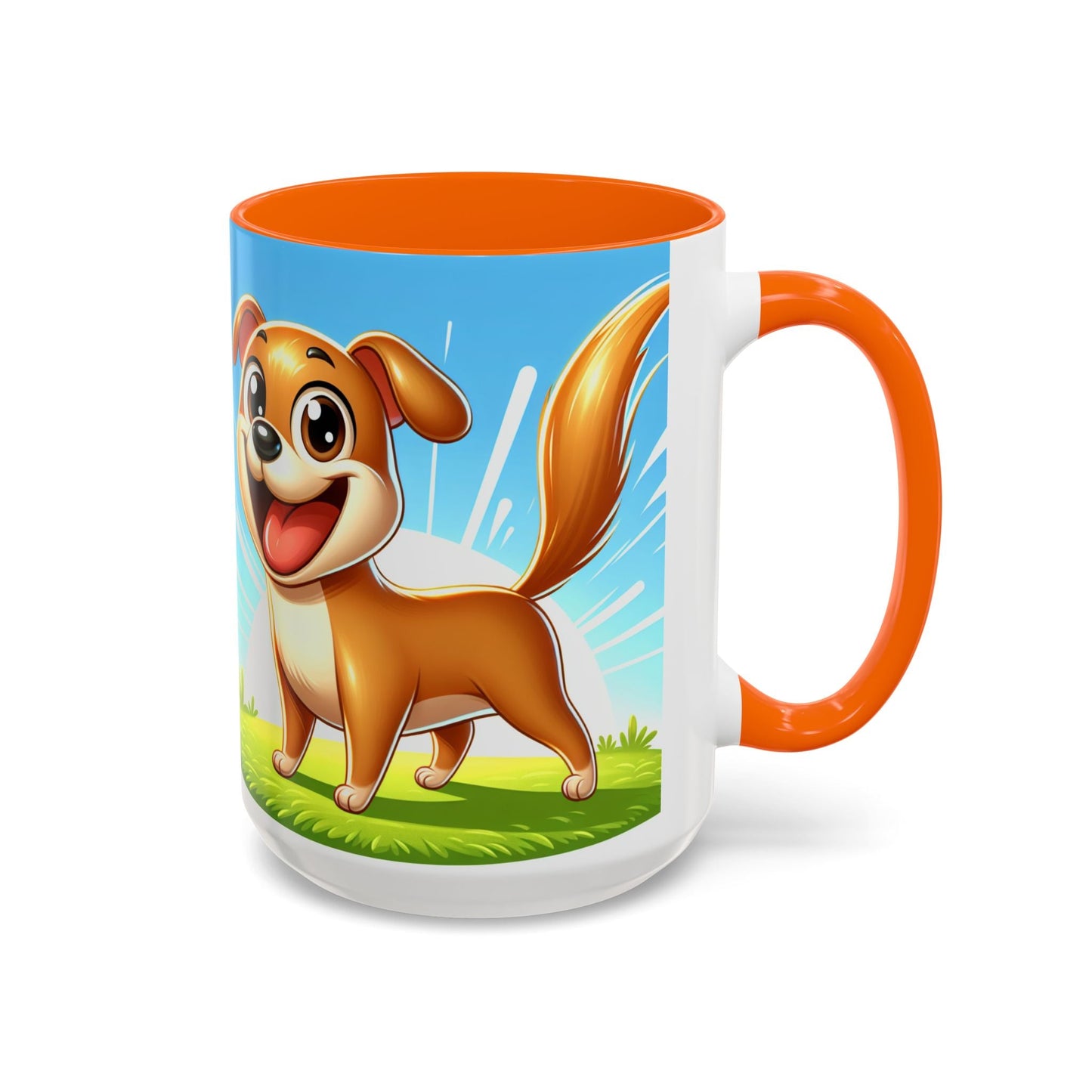 Keramiktasse mit Hunderassen-Motiv – 11 oz & 15 oz