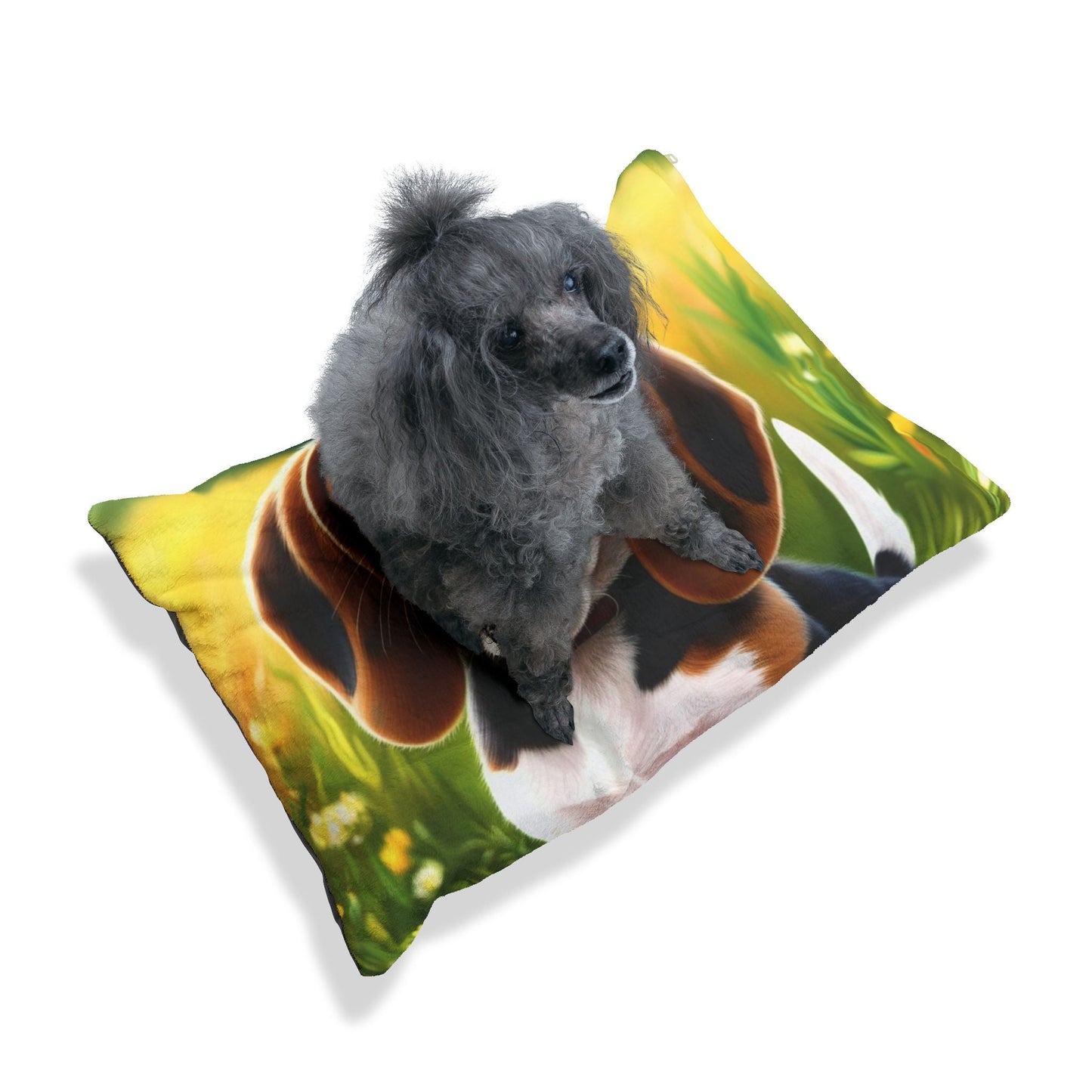 Haustierbett – Plüsch-Hundebett, 3 Größenoptionen