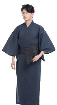 Yukata Home Leisure Set Traditional Bath Gown For Cool Breathable Wear At Home