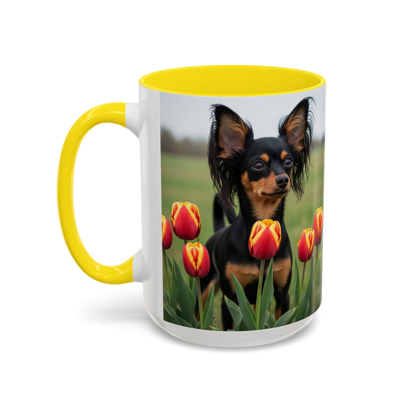 Keramiktasse mit Hunderassen-Motiv – 325 ml & 440 ml