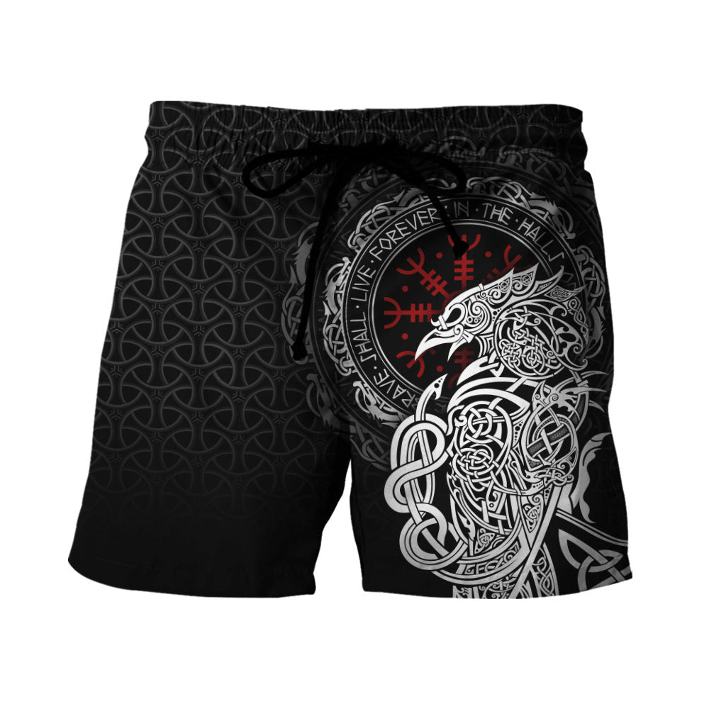 Mens Versatile Casual Summer Beach Shorts