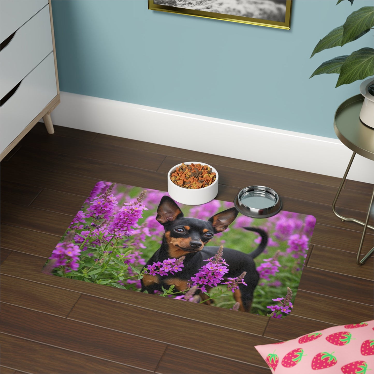 Non-Slip Pet Food Mat – Waterproof Feeding Mat for Dogs