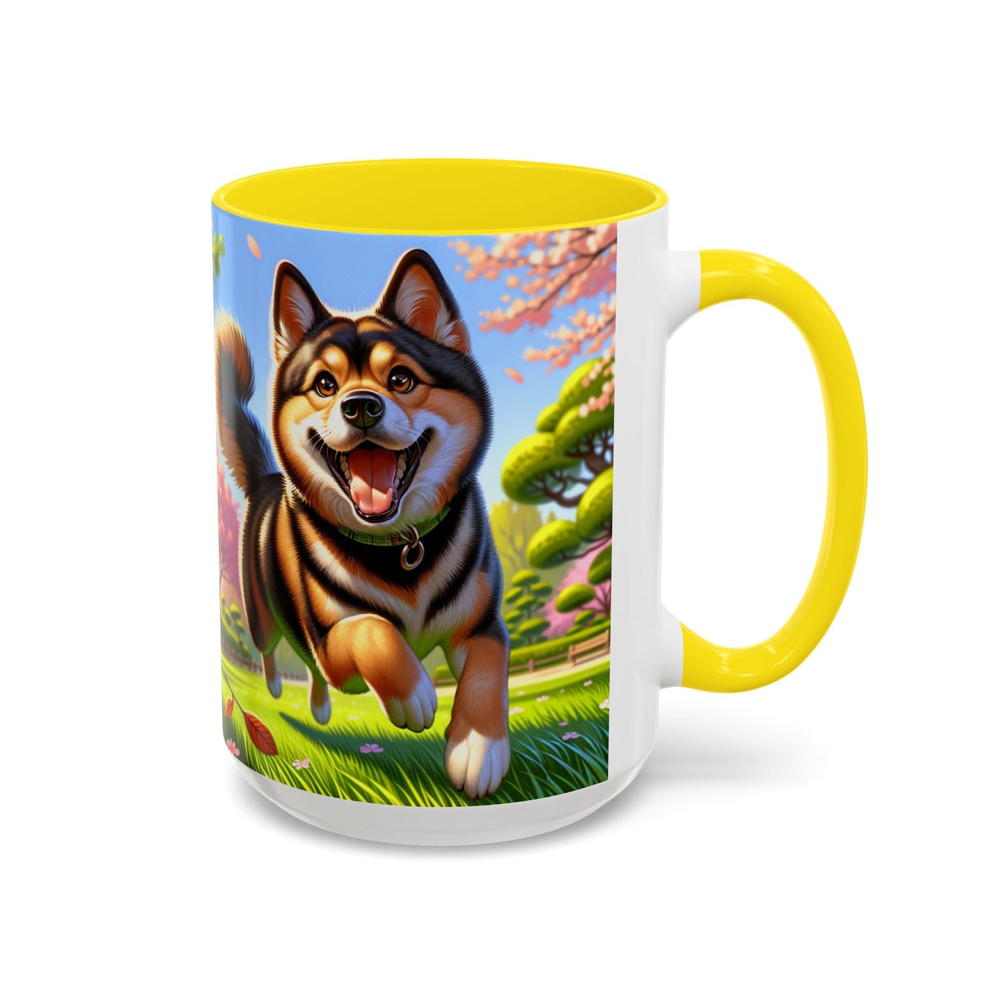Keramiktasse mit Hunderassen-Motiv – 11 oz & 15 oz