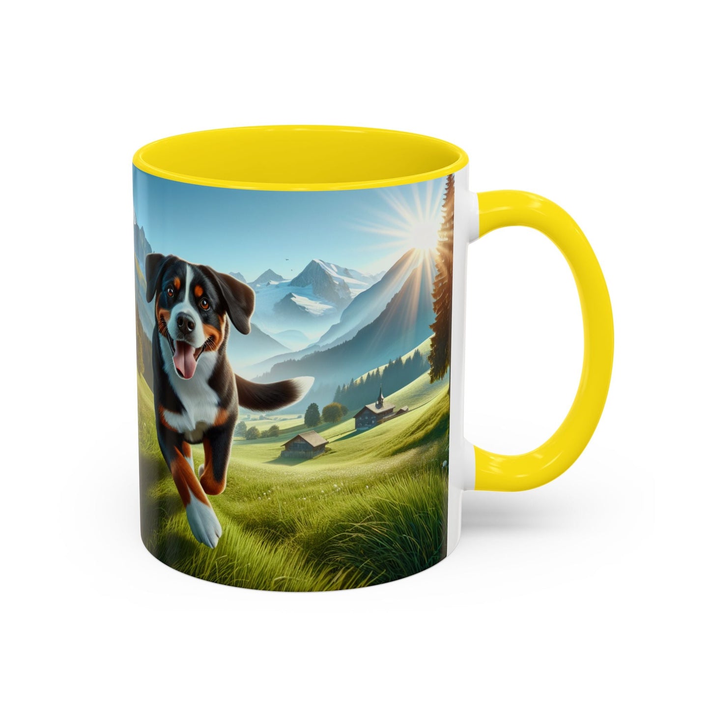 Keramiktasse mit Hunderassen-Motiv – 11 oz & 15 oz