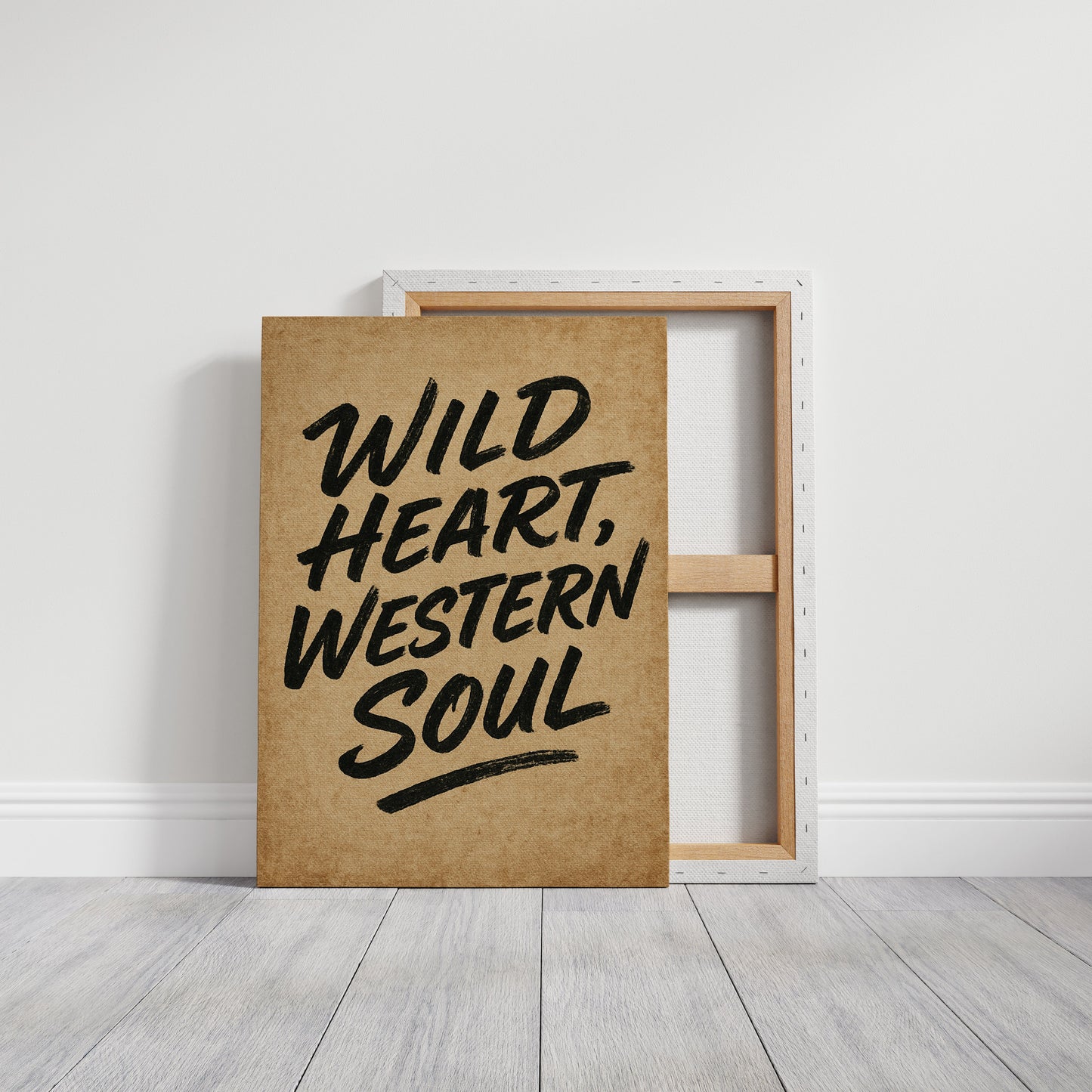 Druck "Wild Heart Western Soul"
