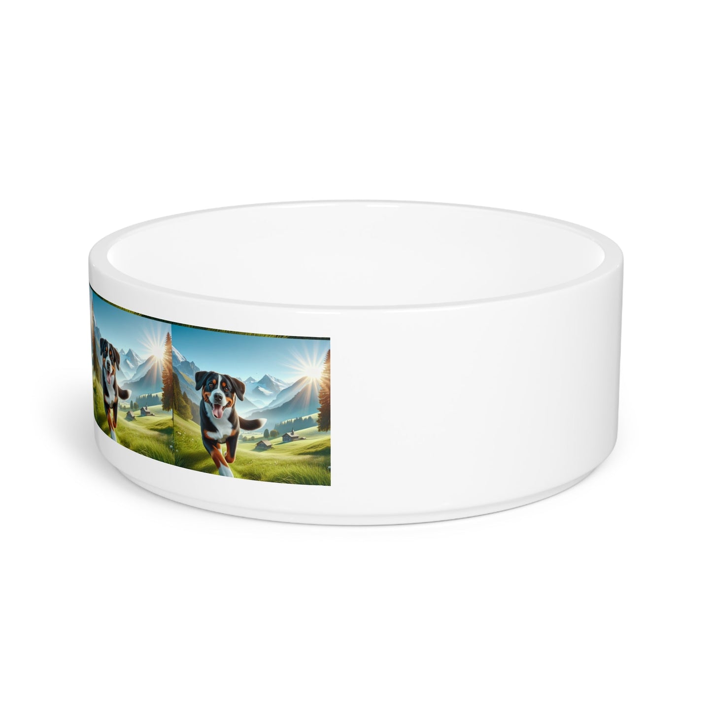 Ceramic Pet Bowl – 16 oz Dog Feeding Bowl