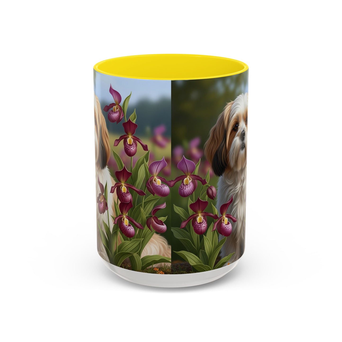 Keramiktasse mit Hunderassen-Motiv – 11 oz & 15 oz