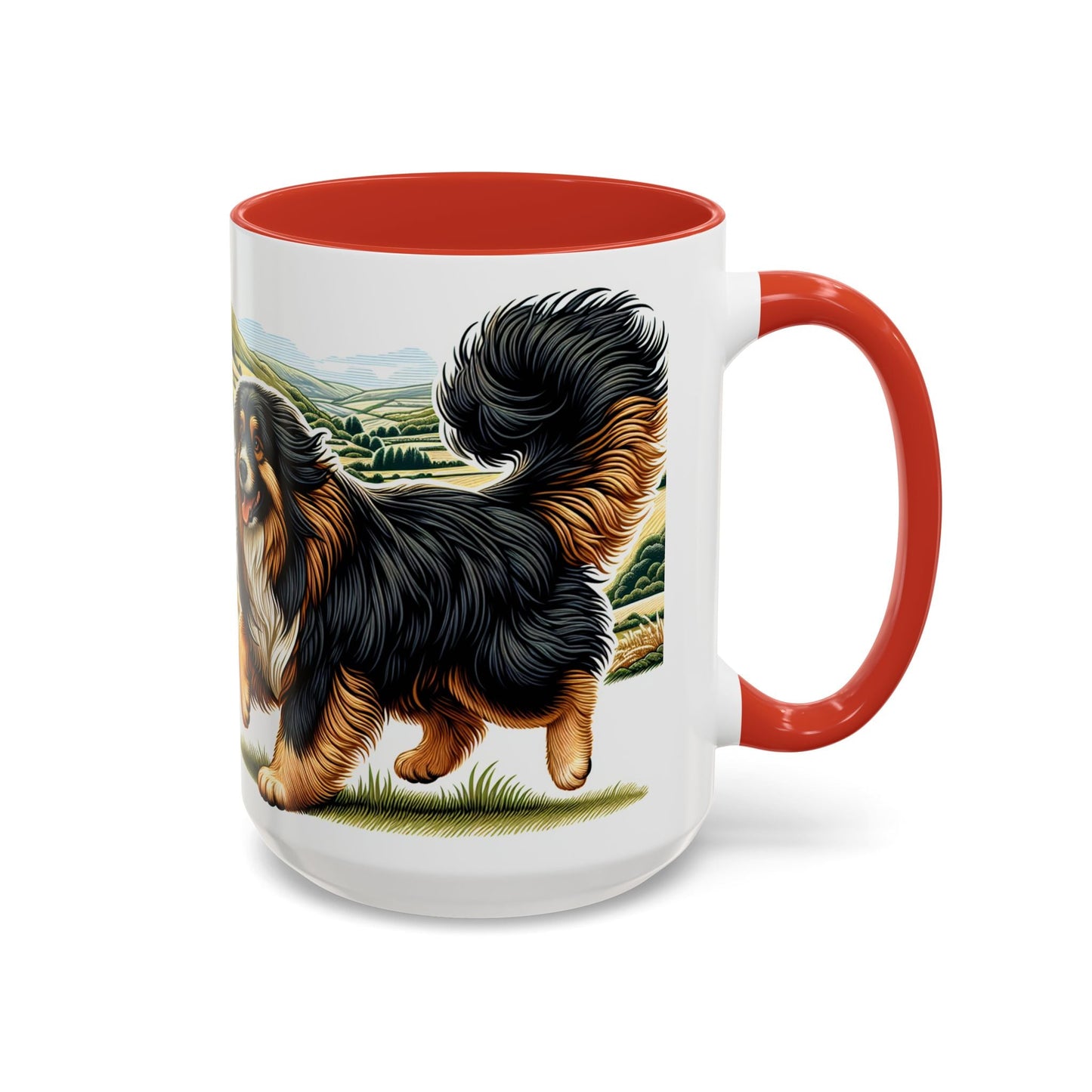 Keramiktasse mit Hunderassen-Motiv – 11 oz & 15 oz