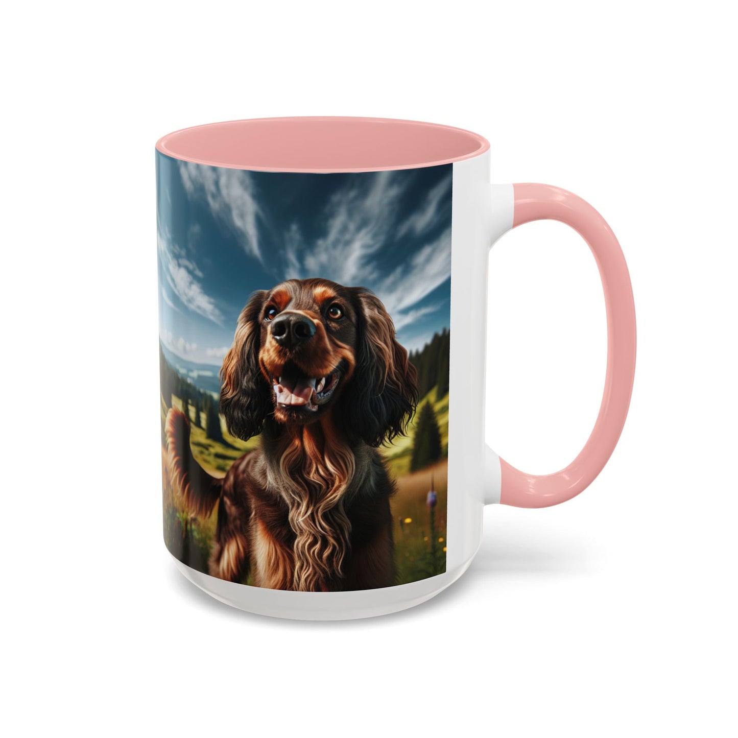Keramiktasse mit Hunderassen-Motiv – 11 oz & 15 oz