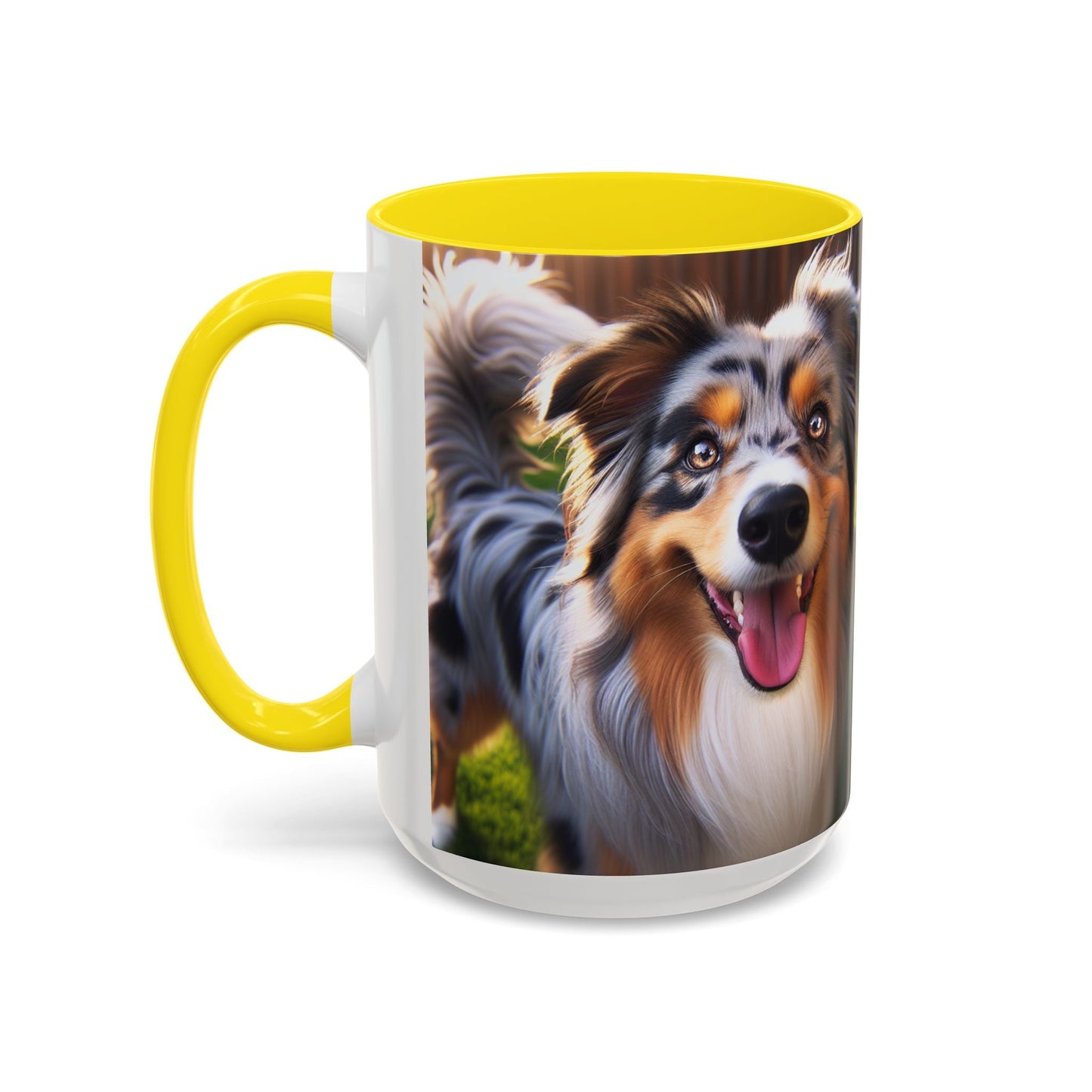 Keramiktasse mit Hunderassen-Motiv – 11 oz & 15 oz