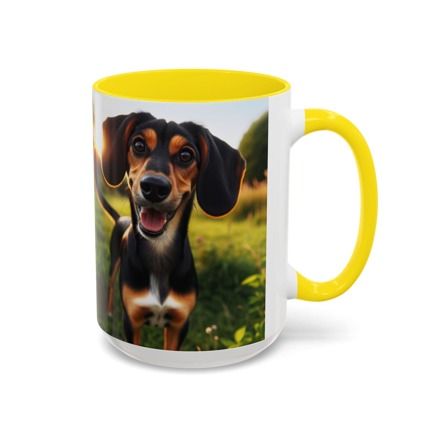 Keramiktasse mit Hunderassen-Motiv – 11 oz & 15 oz