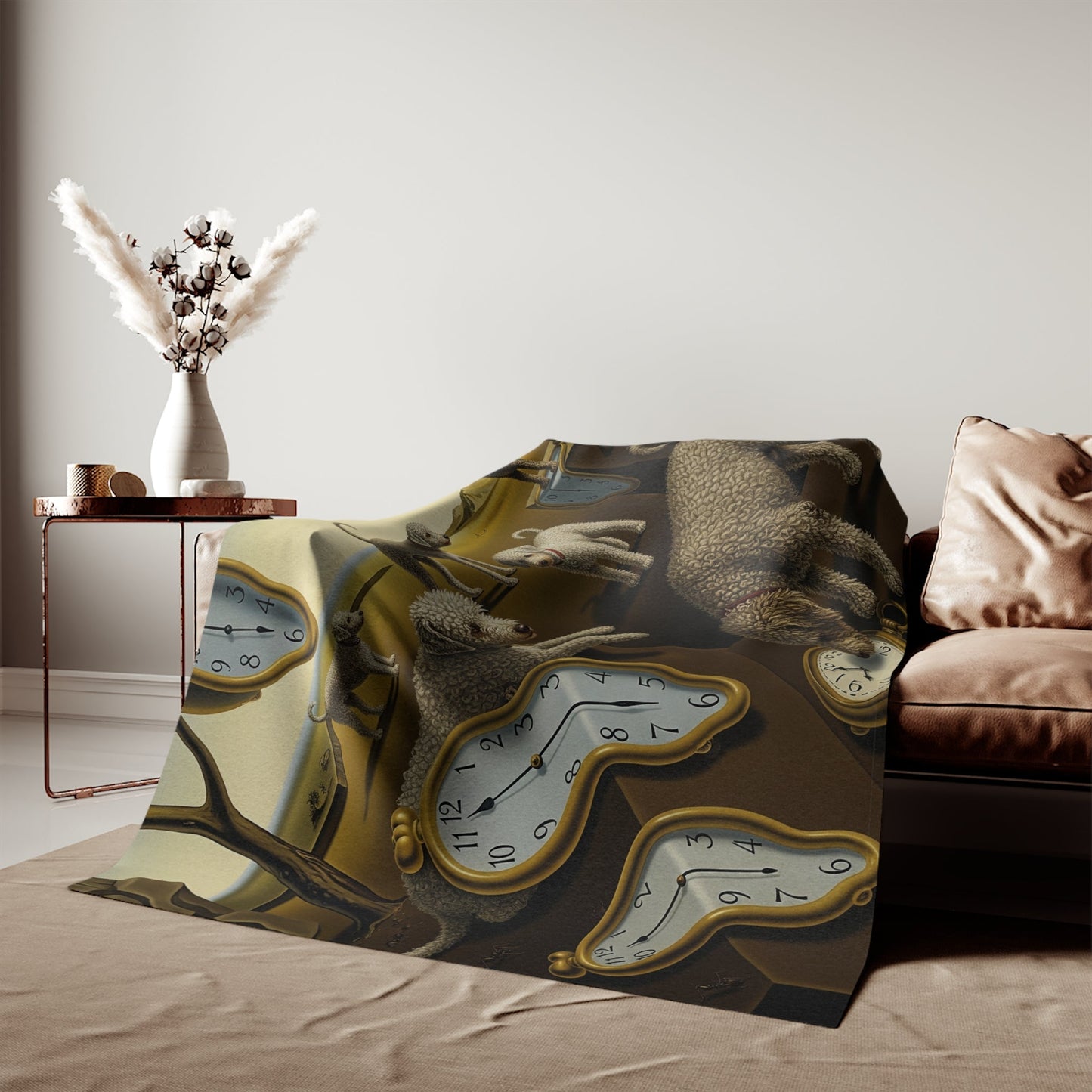 Sweatshirt Blanket – Plush Fleece Throw, 2 Size Options
