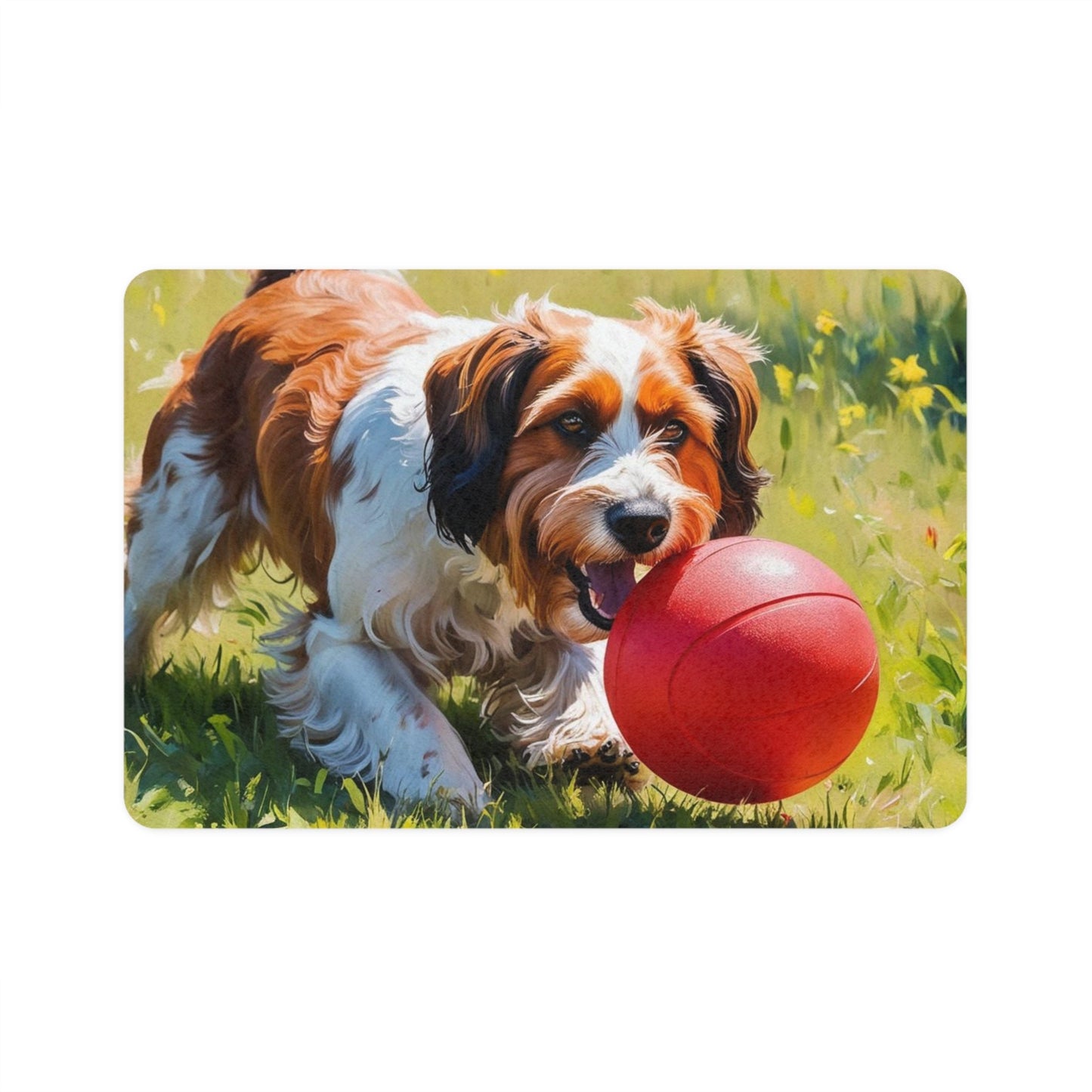 Tapis antidérapant pour animaux de compagnie – Tapis d'alimentation étanche pour chiens