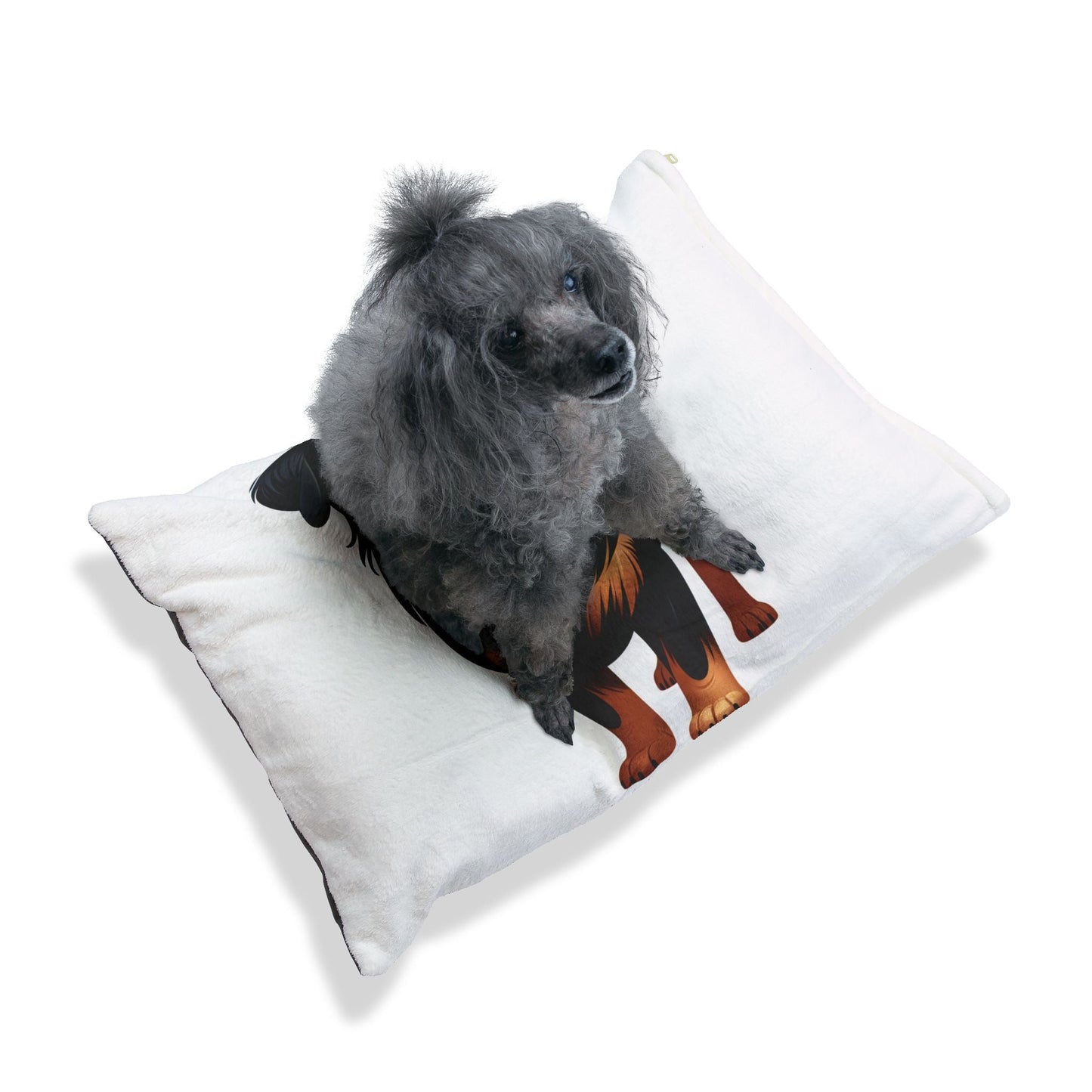 Hundebett – Plüsch-Hundebett, 3 Größenoptionen