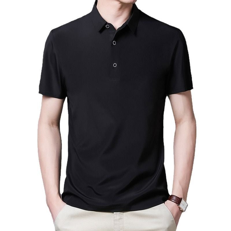 Mens Seamless Short-sleeve T-shirt For Summer