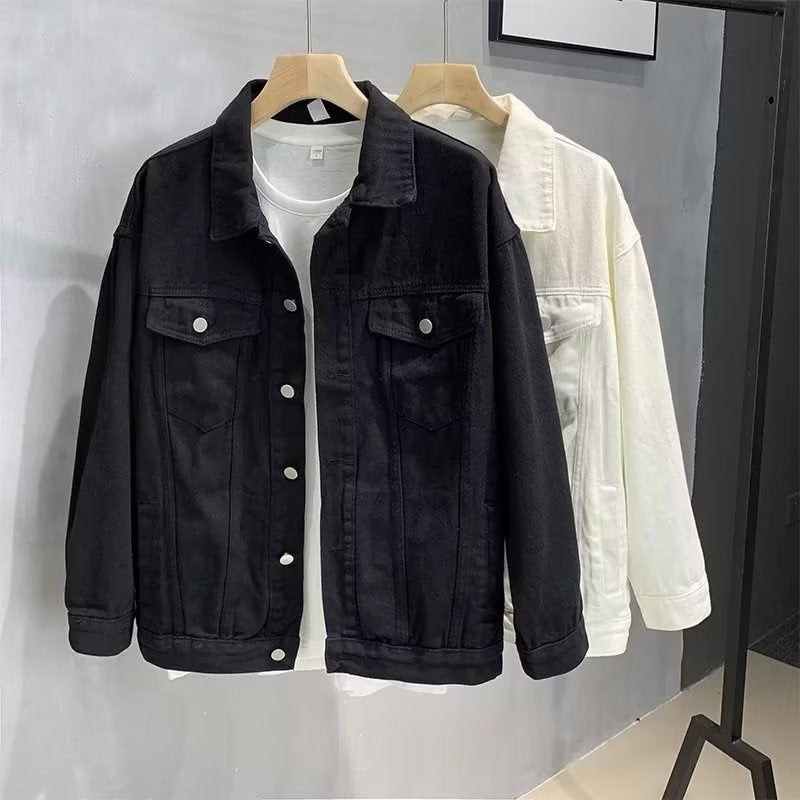 Handsome Edgy Relaxed-fit Versatile Workwear Jacket Top