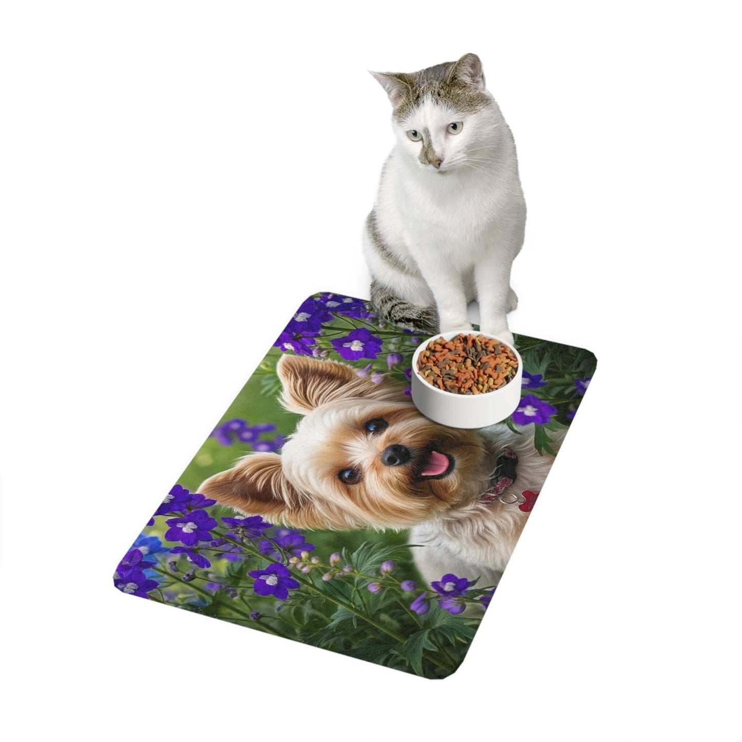 Non-Slip Pet Food Mat – Waterproof Feeding Mat for Dogs
