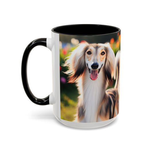 Keramiktasse mit Hunderassen-Motiv – 11 oz & 15 oz