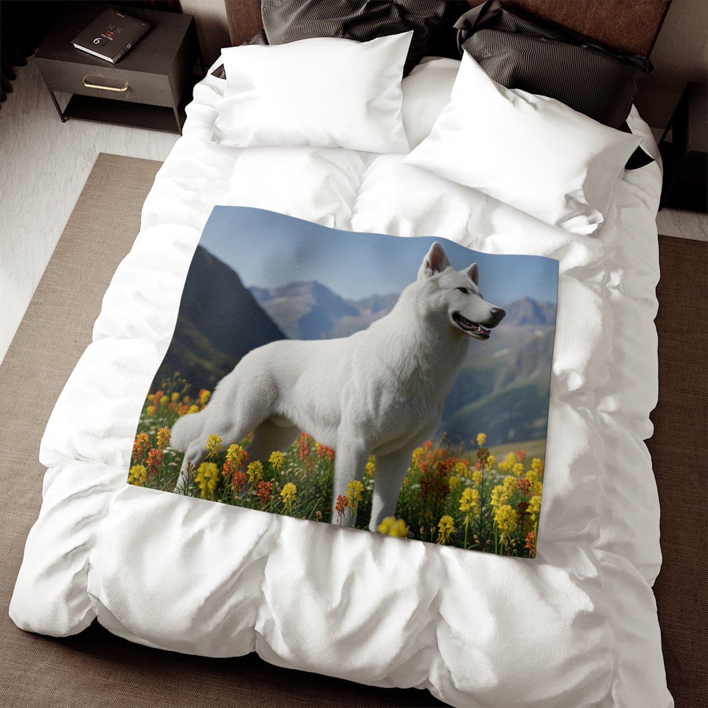 Couverture polaire – Jeté en peluche, 2 options de taille