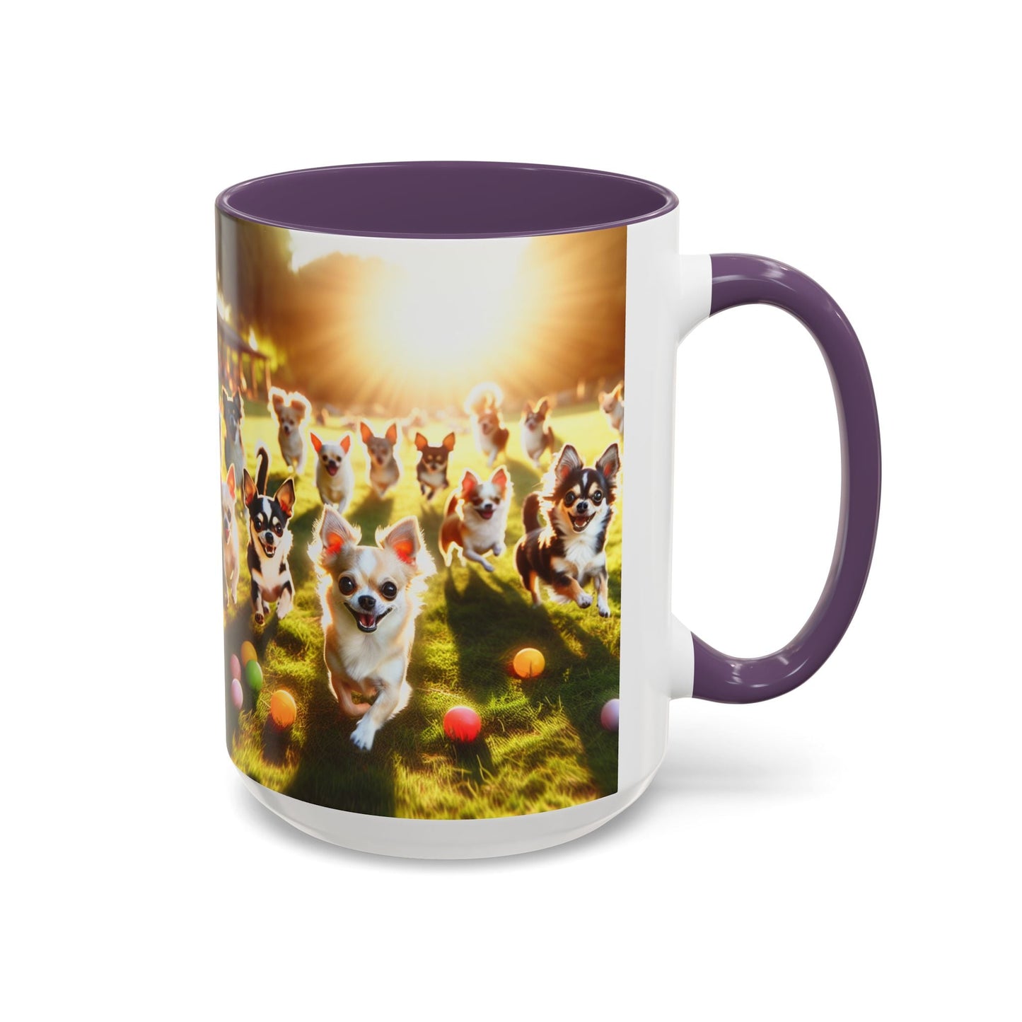 Keramiktasse mit Hunderassen-Motiv – 11 oz & 15 oz